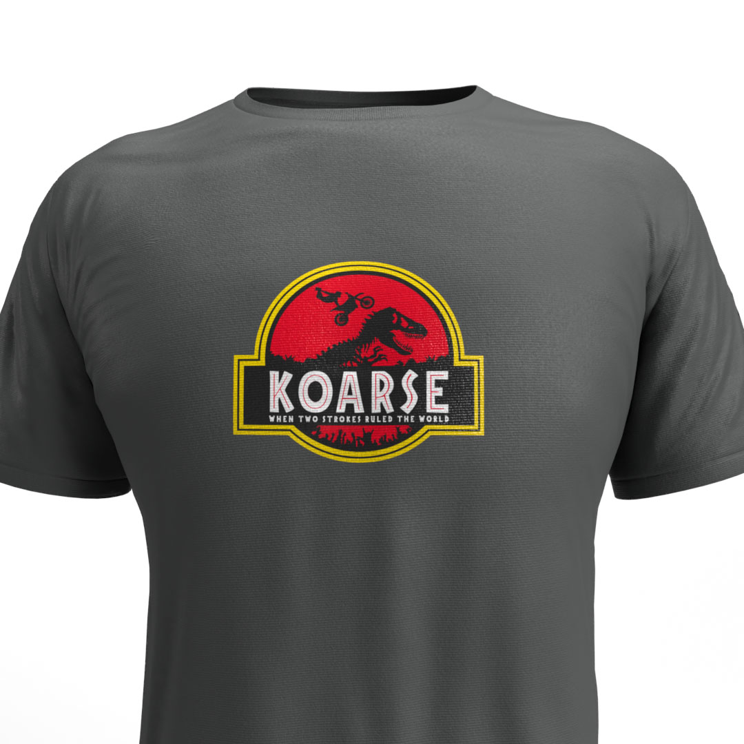 Jurassic 2 Stroke Dark Gray-Front Close Up Jurassic 2 Stroke Dark Gray Front Close Up