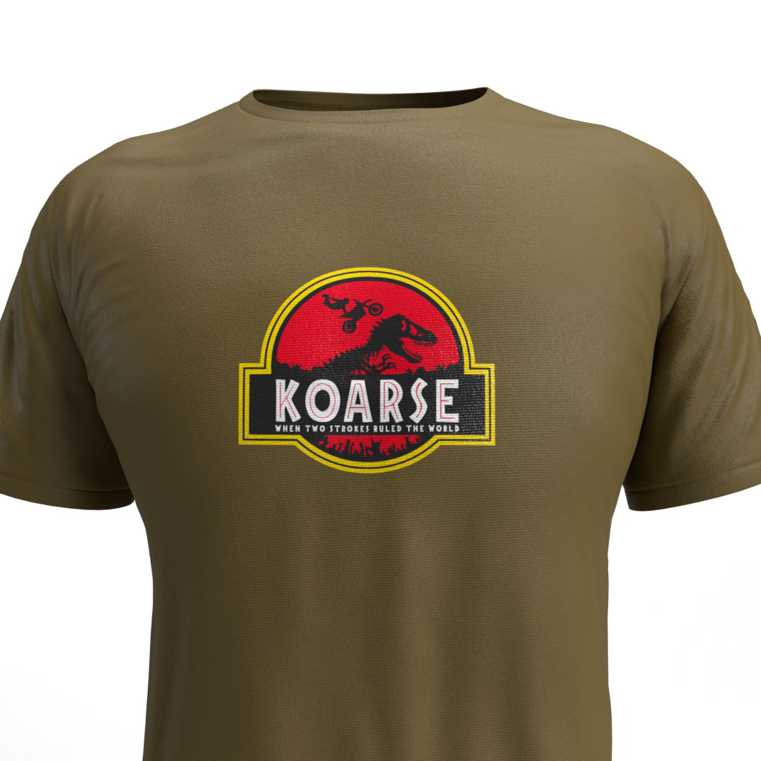 Jurassic 2 Stroke Khaki-Front Close Up Jurassic 2 Stroke Khaki Front Close Up