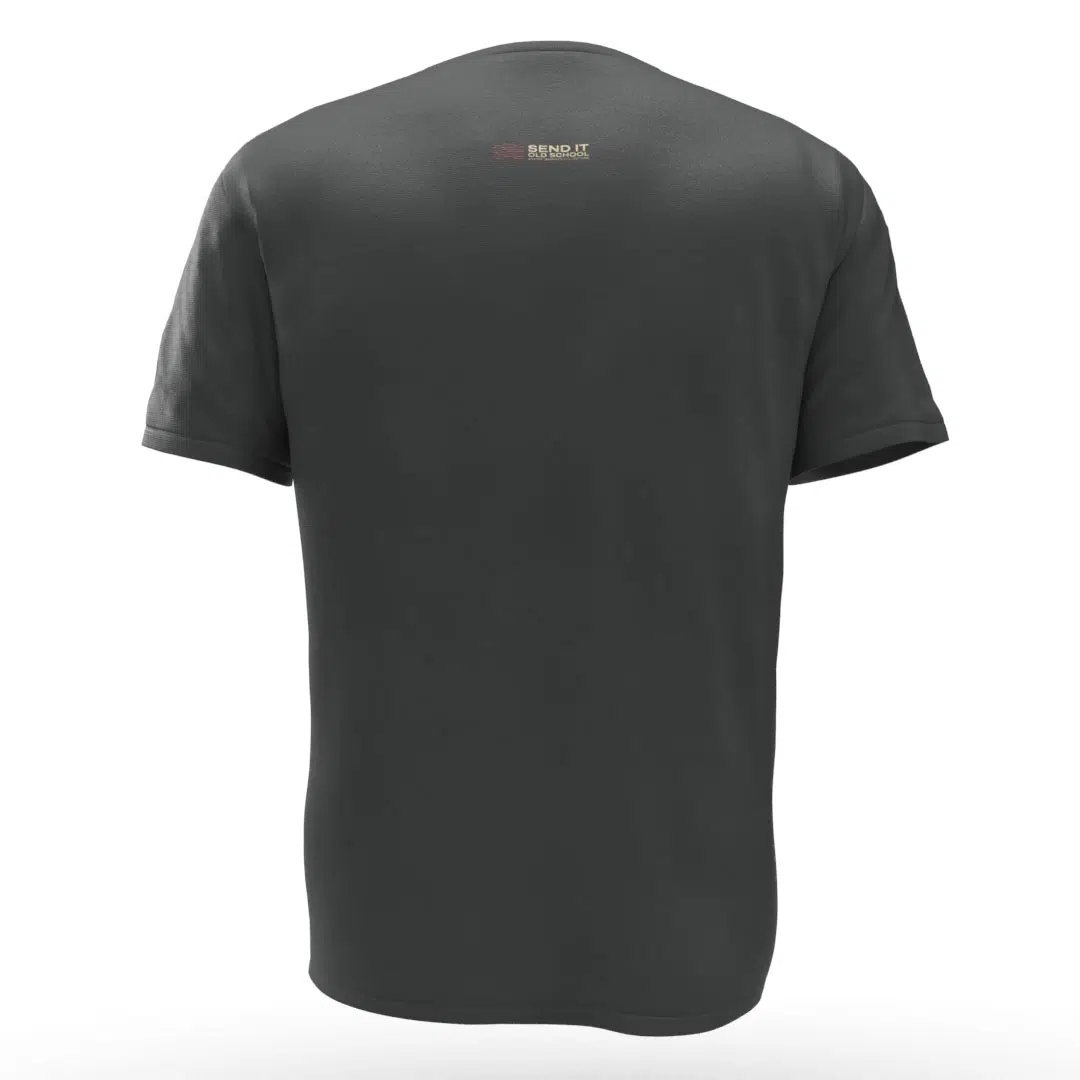 Send It Dark Gray Back